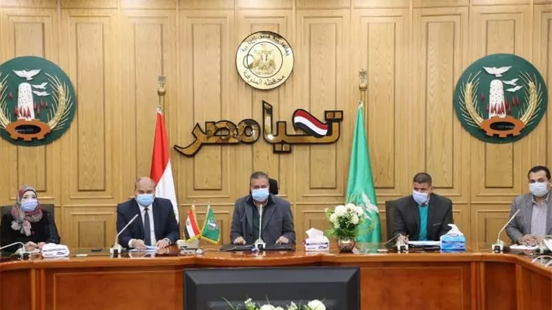 محافظ المنوفية : متابعة دورية لتنفيذ مبادرة 
