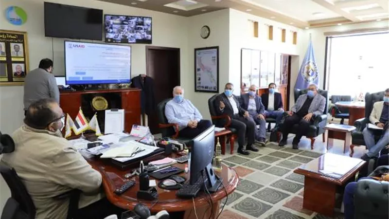 مياه أسيوط..الاجتماع الدورى لفريق الــTetra Tech لتحسين الأداء الخدمى.. بالصور
