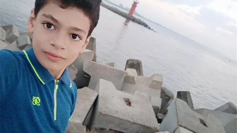 حبس الاب قاتل طفله بالمنصورة