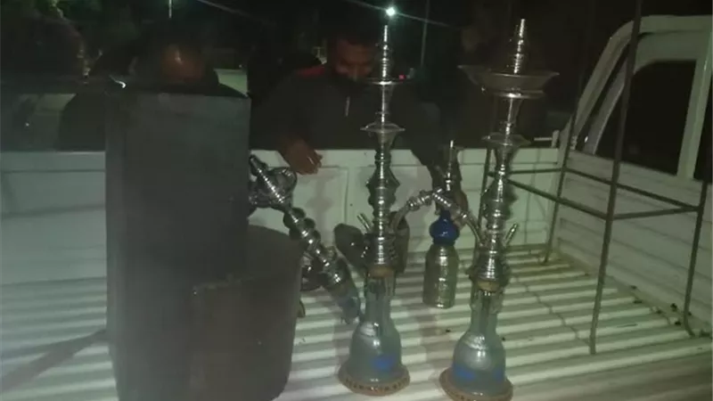 ضبط 10 أشخاص بدون كمامات وإغلاق مقهيين فى حملة بالقرنة غرب الأقصر