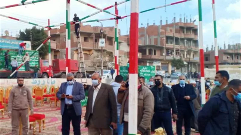 رئاسة مدينة الزقازيق تمنع اقامة عزاءين بينهما عزاء لوالدة الشيخ الطاروطى.. بالصور