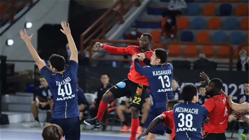 تفاصيل المؤتمر الصحفى لمباراة اليابان وأنجولا فى مونديال اليد