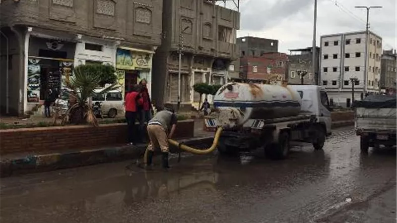 استمرار رفع درجة الاستعداد القصوى لمواجهة سوء الأحوال الجوية بدمياط