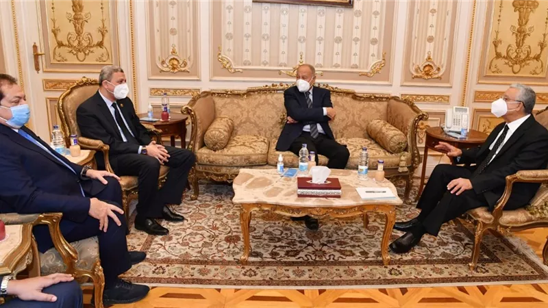 رئيس مجلس النواب والأمين العام للجامعة العربية يستعرضان تطورات الأوضاع فى العالم العربى