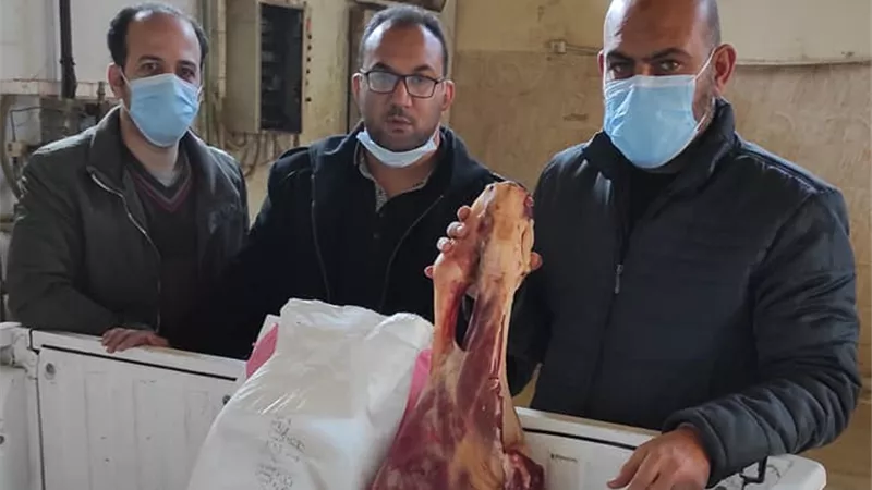 حملات مكثفة وضبط لحوم فاسدة بالمنوفية
