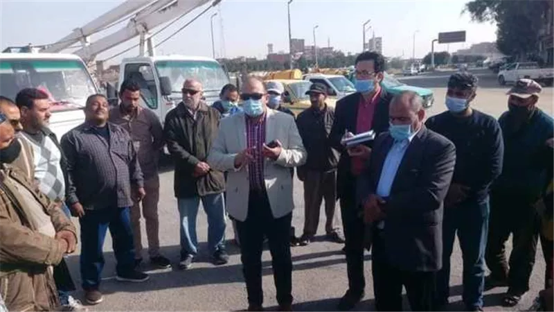 حملات مكبرة لتطبيق غرامات فورية على مخالفي إرتداء الكمامات بالإسماعيلية
