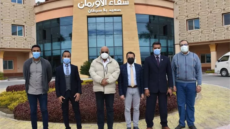 مسئولو حميات الأقصر يدعمون مستشفى شفاء الأورمان بأجهزة طبية بتكلفة 5 ملايين جنيه