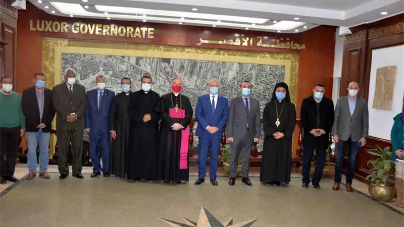 محافظ الأقصر يستقبل سفير دولة الفاتيكان