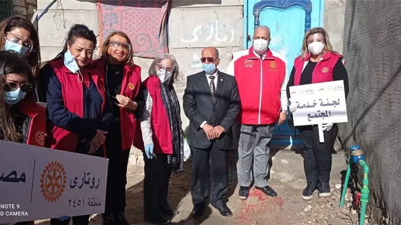 رئيس شركة مياه الشرب بالإسكندرية: توصيل المياه ل 156 أسرة بقرية باب الأحرار
