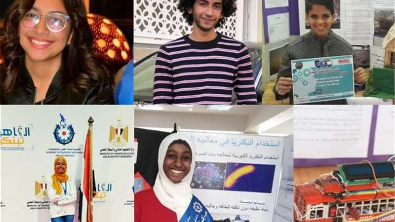 صور مضيئة..علماء المستقبل بجامعة الطفل ..مشروعات بجوائز علمية
