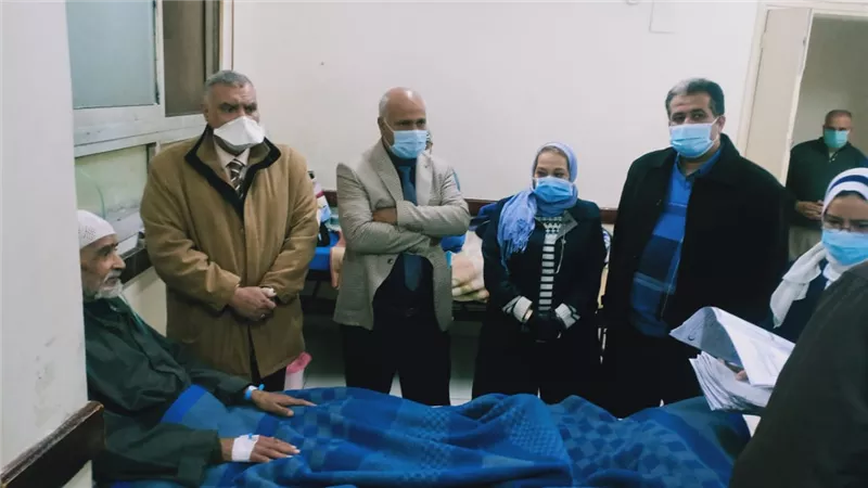 وكيل وزارة الصحة يتفقد مستشفي المنشاوي العام بالغربية -صور
