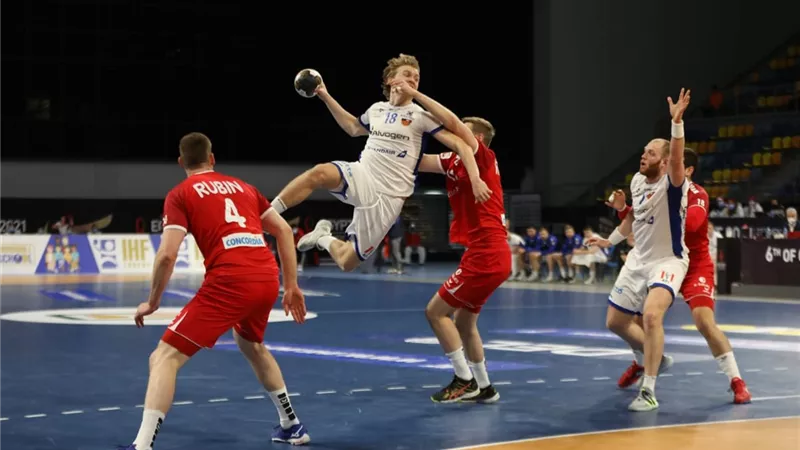 منتخب سويسرا لليد يفوز على ايسلندا بنتيجة 20/18