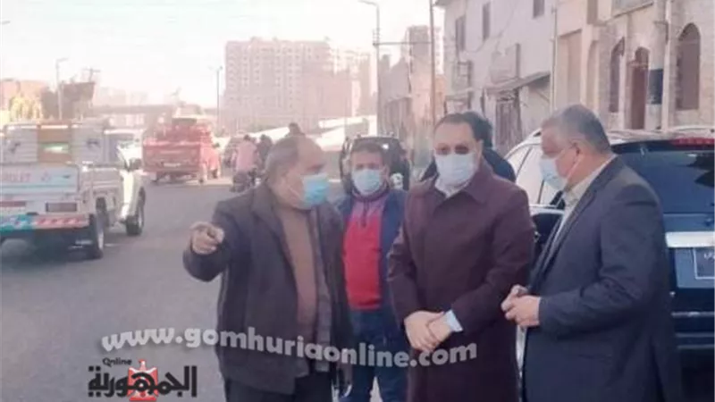 محافظ الشرقية يتابع أعمال رصف وتوسعة منزل كوبري شرويده باتجاه منيا القمح