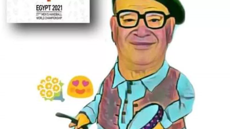 صلاح عبد الله يحفز منتخب اليد بـ كلمات شعرية على صفحته