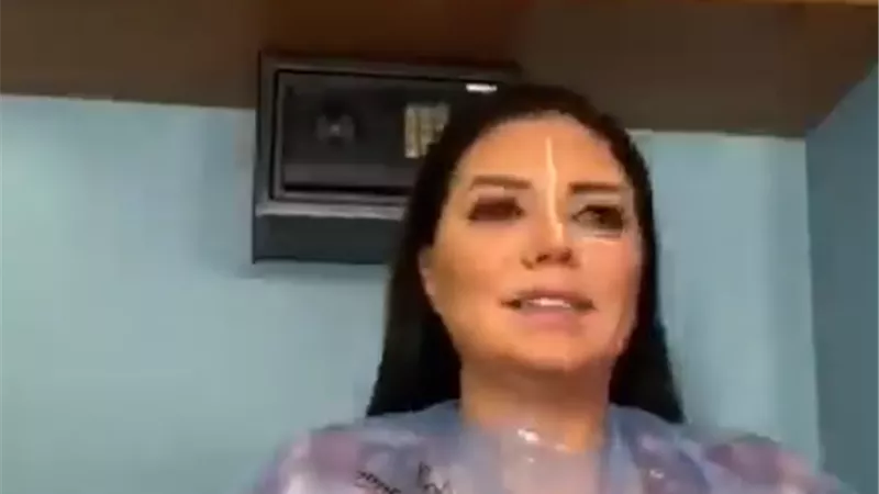 استعدادات رانيا يوسف لتجسيد مشهد 