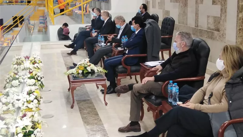 وزير الرياضة يشهد مباراة البرازيل والمجر فى مونديال اليد بالعاصمة الإدارية