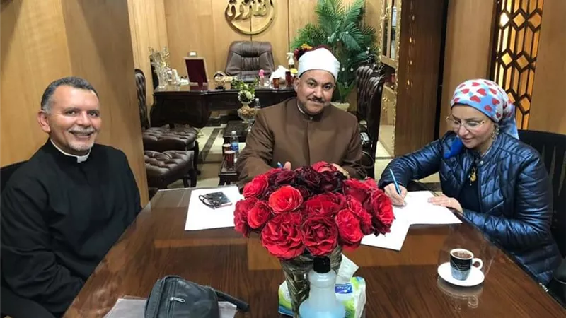 بيت العائلة المصرية يوقع بروتوكول.مع مؤسسةالفاروق للاعمال الخيريه باسيوط