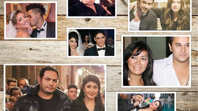 الحب لا يعرف فارق السن في الوسط الفني