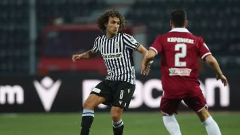 عمرو وردة يقود باوك للفوز على لاريسا بخماسية فى الكأس