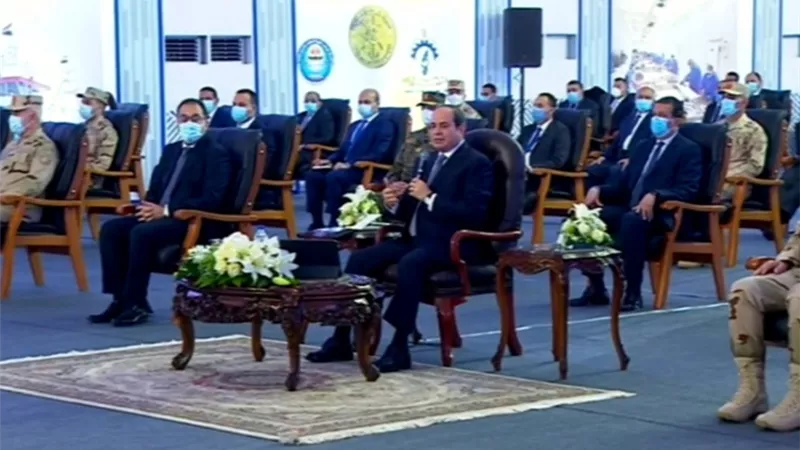 الرئيس السيسي : نعيد صياغة المياه الخاصة بنا .. ولا نجور على ماء الغير
