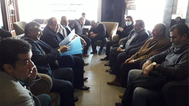 رئيس اتحاد الكرة الطائرة يناقش خطة عمل مجلس بنى سويف.. بالصور
