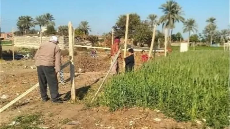 استمرار حملات ازالة المبانى بالاراضى الزراعية ب٤ مراكز بالشرقية