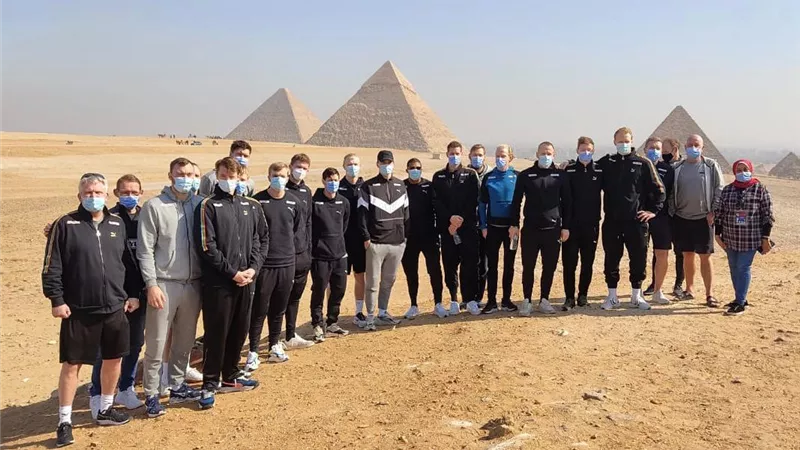 رئيس بعثة منتخب الدنمارك .. تحقق حلمى لزيارة الاهرامات