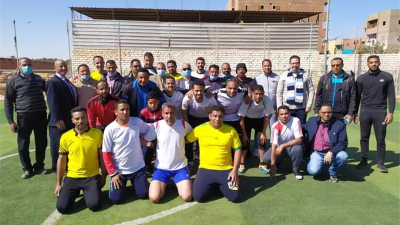 تعليم الداخلة تتنزع كأس المصالح الحكومية لكرة القدم بالوادى الجديد
