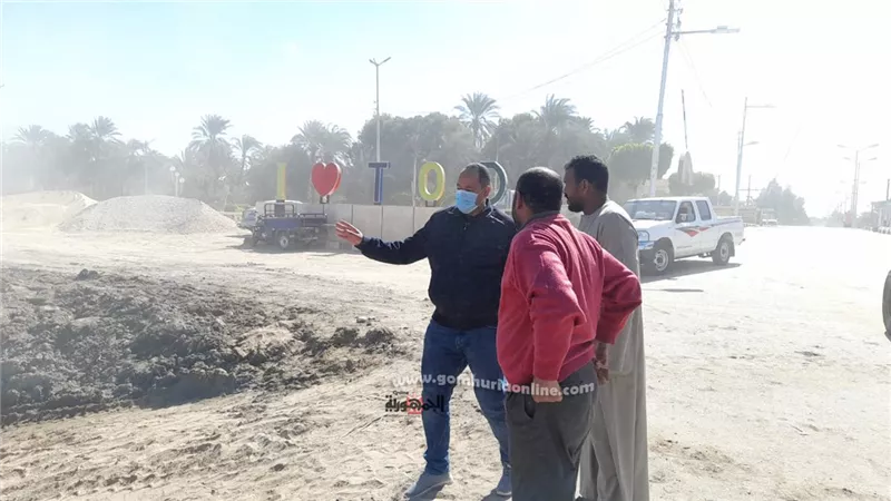رزق يتفقد عدد من المشروعات الخدمية بالطود جنوب الأقصر
