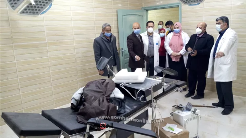جولة مكوكية لوكيل وزارة الصحة علي مستشفيات بلبيس وأبوحماد والصالحية