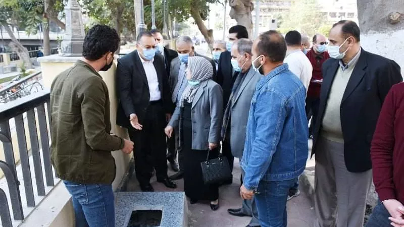 غراب يُشدد على سرعة الإنتهاء من الأعمال الجارية بالمرحلة الثالثة للممشى السياحي بالزقازيق