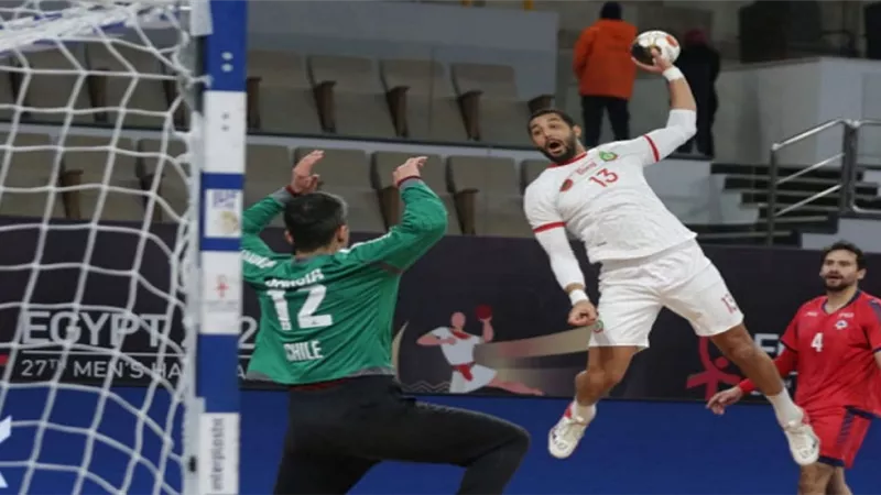 ساليناس أفضل لاعب في لقاء تشيلى والمغرب بمونديال اليد