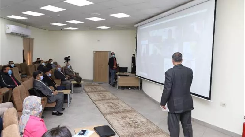 رئيس مياه أسيوط يستقبل اللجنة العليا لـ سلامة ومأمونية المياه عبر الفيديو كونفرانس
