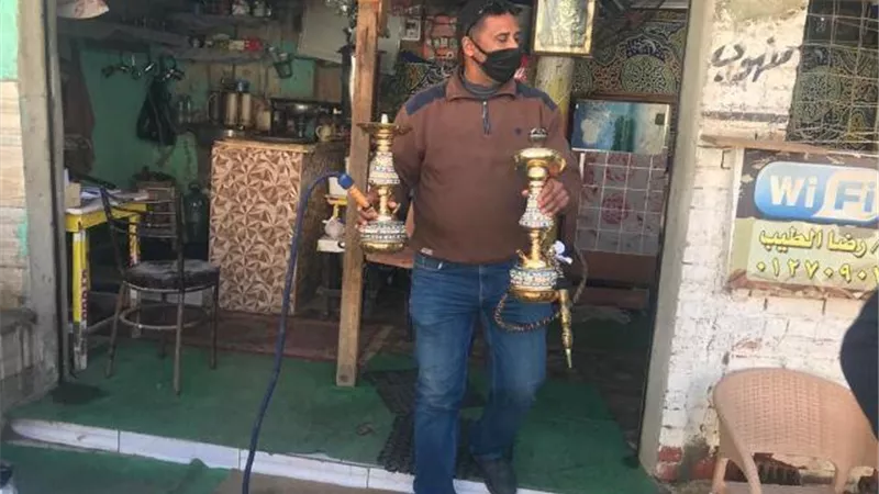 غلق 9 مقاهى بالشرقية.. ومصادرة 66 شيشة