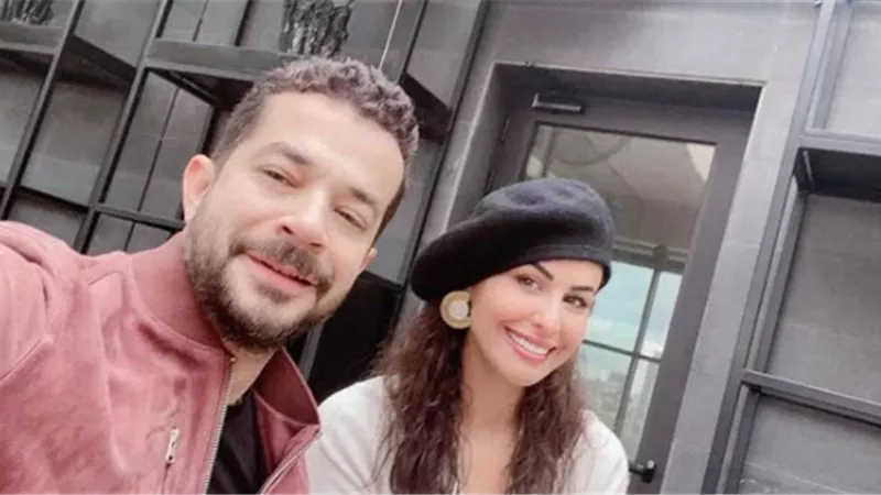 مى سليم برفقة شريف سلامة فى أحدث ظهور