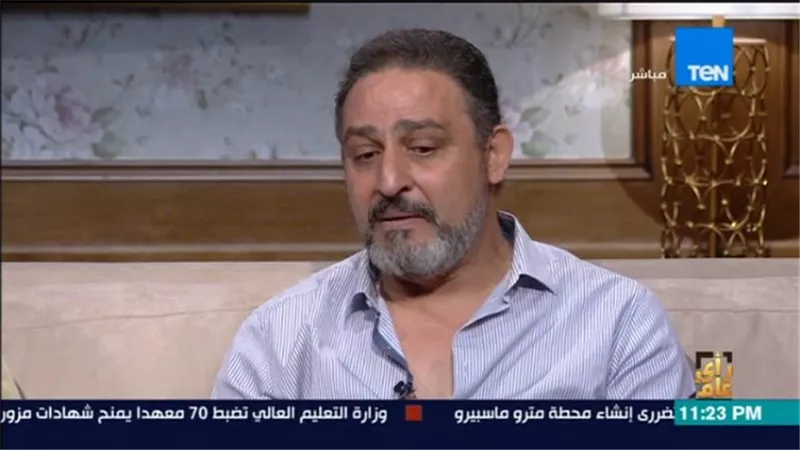أشرف طلبة: المسرح بالنسبة للفنان الحقيقى هو أكسير الحياة