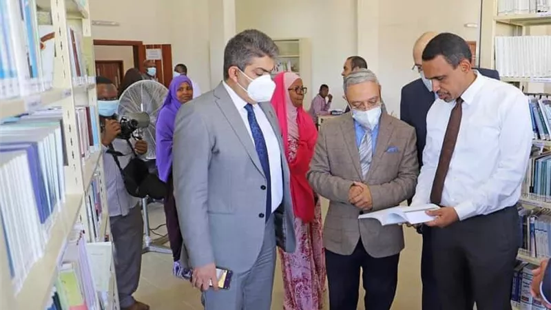 وفد جامعة طنطا برئاسة ذكى يزور جامعة جيبوتى وتوقيع بروتوكول التعاون اليوم-صور