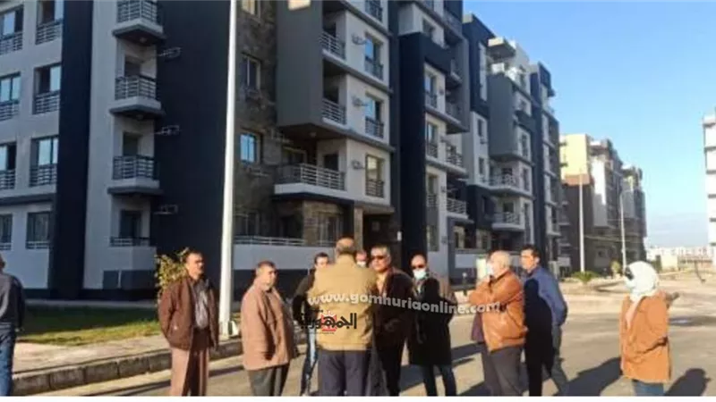 1056 وحدة سكنية بالمشروع بمدينة دمياط الجديدة