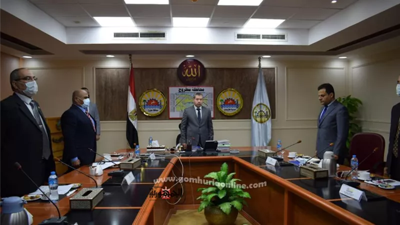 مجلس جامعة مطروح يناقش إعلان جداول امتحانات الفصل الدراسي الأول