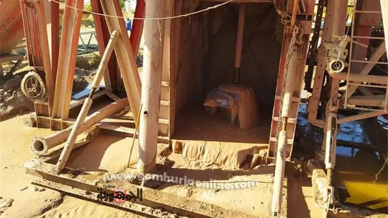 مازال نهر الخير يتدفق الانتهاء من حفر بئر الطبو العميق بسيوة