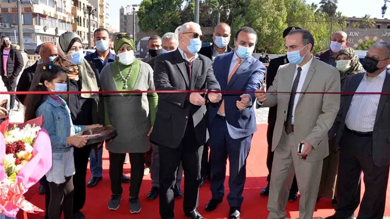 محافظ الأقصر يفتتح معرض ديارنا للمنتجات اليدوية بمشاركة 85 عارضا