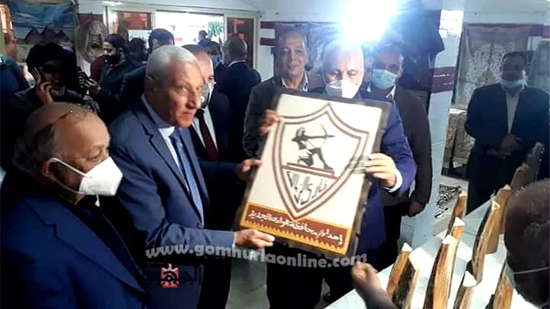 الزملوط يوافق على اقامة أكاديمية ومنتجع سياحى للزمالك الرياضي بالوادى الجديد