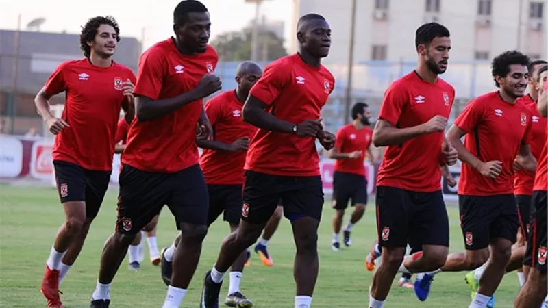 الاهلى يختتم تدريباته اليوم قبل السفر الى قطر غدا