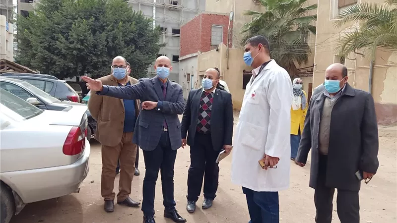 وكيل وزارة الصحة يتابع سير العمل بمستشفيات كفرصقر والإبراهيمية