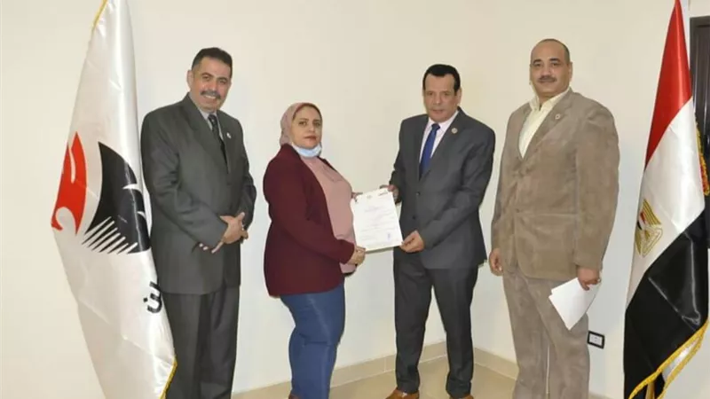 أمانى السرساوى أمينة للصحة بمحافظة الجيزة لحزب حماة الوطن