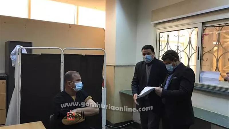 مدير صحة المنوفية يشهد تلقى الاطباء لقاح كورونا بالباجور ويتابع مقر اللقاح بحميات منوف