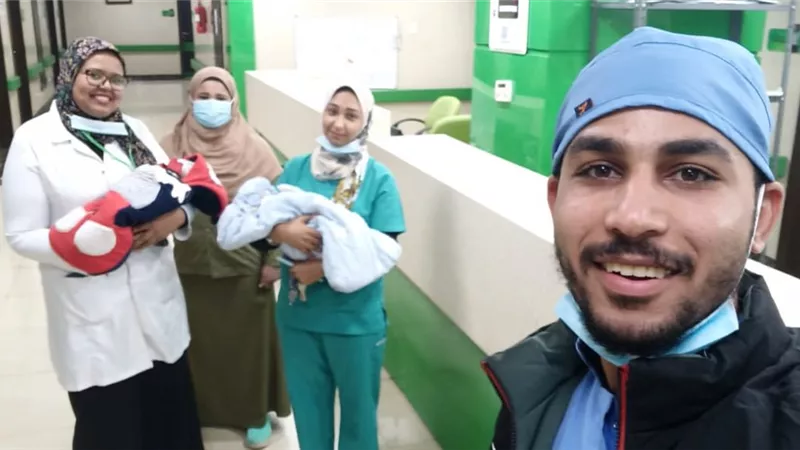 أول عملية قيصرية لحامل فى توأم بمستشفى إسنا تحت منظومة التأمين الصحى بالأقصر