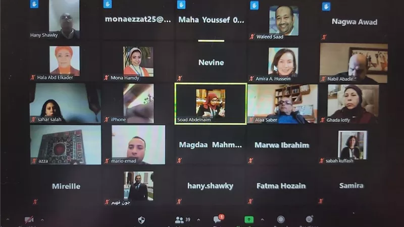 قومي المرأة يناقش قضيتي التعليم في ظل جائحة كورونا وقانون العمل الأهلي