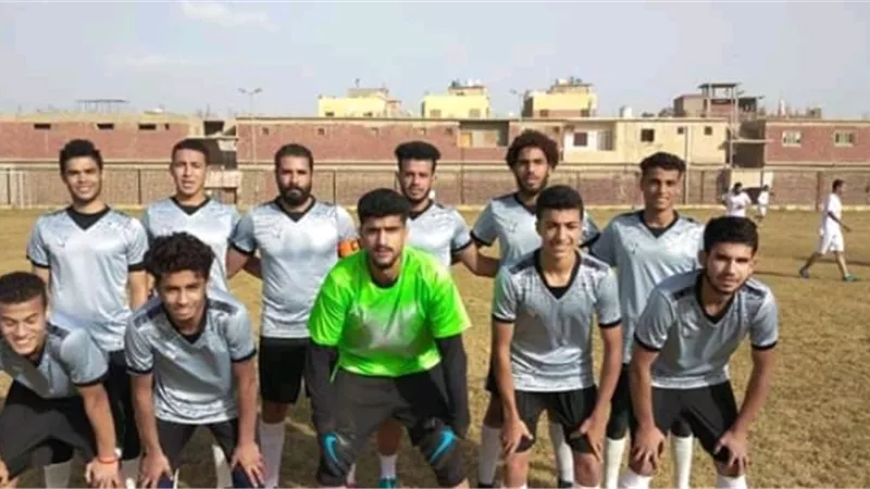 الحسينية يتعادل مع كفر صقر فى دوري القسم الرابع