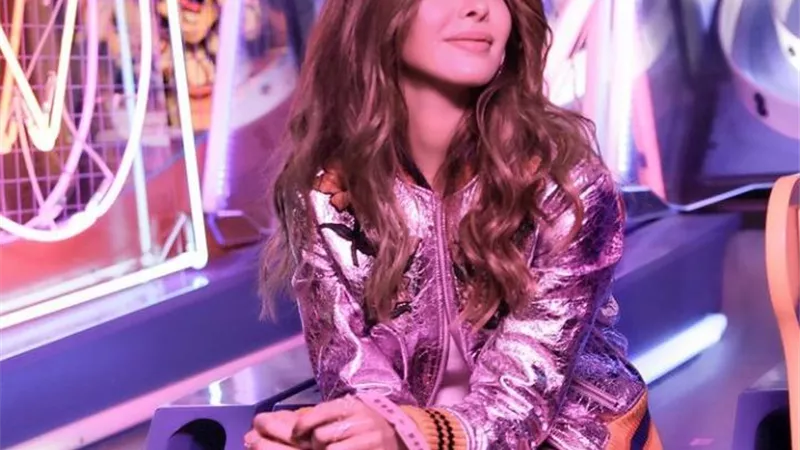 شاهد .. نانسى عجرم تخطف القلوب بإطلالة ساحرة ..صور